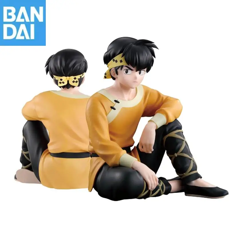 الأصلي بانداي نامكو بانبريستو رانما 1/2 Hibiki Ryoga بولي كلوريد الفينيل نموذج لجسم لعبة هدية جامع سطح المكتب زخرفة جديدة وغير مفتوحة