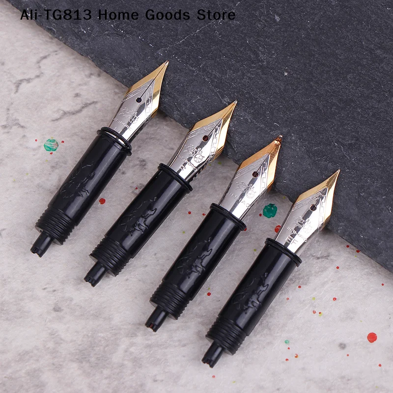 [TG813]1PCS Jinhao # 5 plumillas de repuesto para bolígrafo, de metal, EF/F/M, para bolígrafos 82, 88, 95, 100 Mini, material escolar y de oficina, regalo de graduación