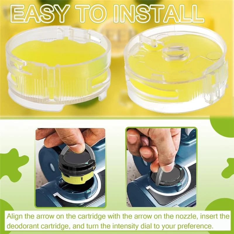 A74X-Odor Neutralizer Cartridge Replacement For Shark AZ3002 HZ3000 HZ3002 IZ862H IZ562H ZD550 Odor Elimination Replacement