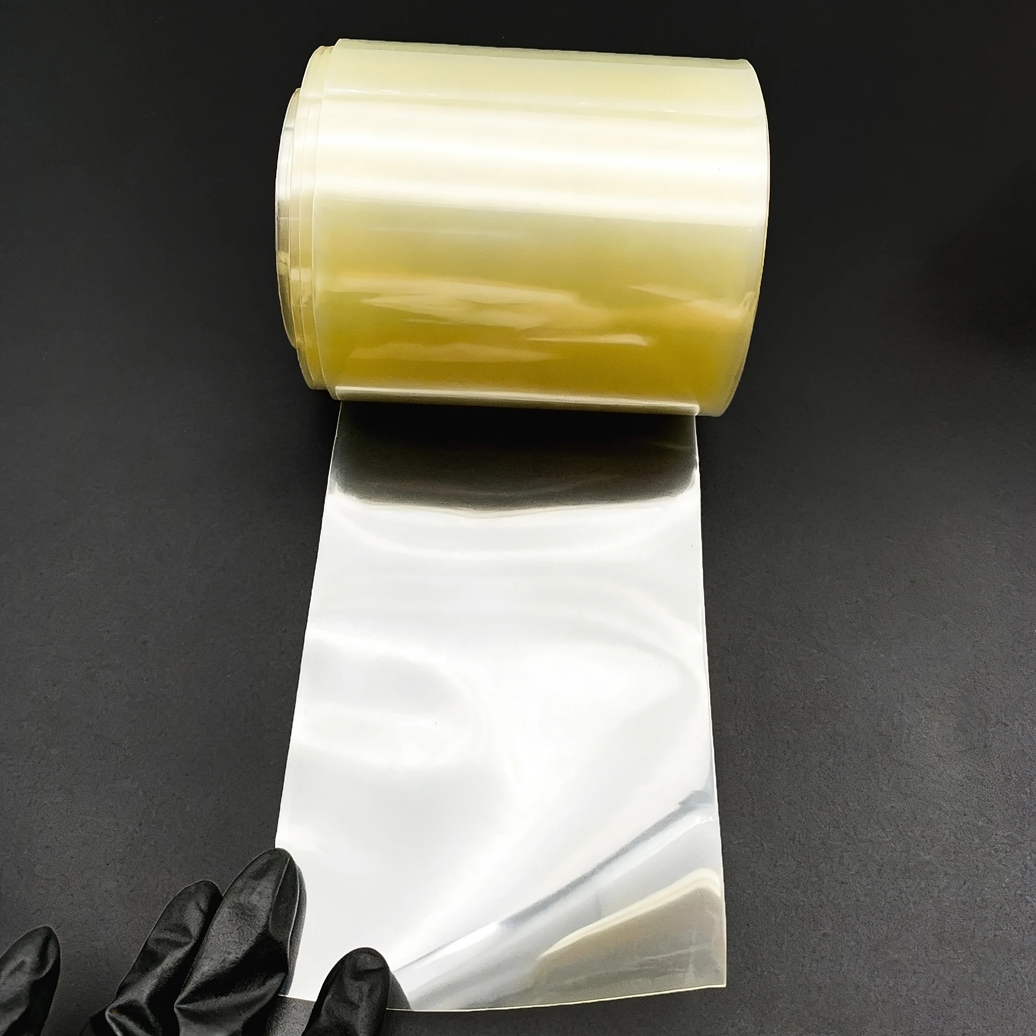 Transparent PVC battery heat shrink tubing, inner diameter 30-300mm, waterproof and dustproof wiring harness sleeve