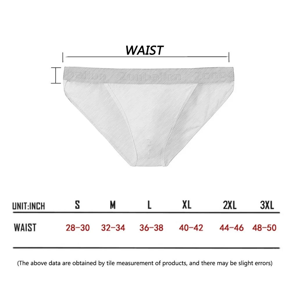 Jinshi Mens Briefs Bulge Bamboo Soft Seamless Breathable Underwear Low-Waist Ultra-Thin Mens Briefs