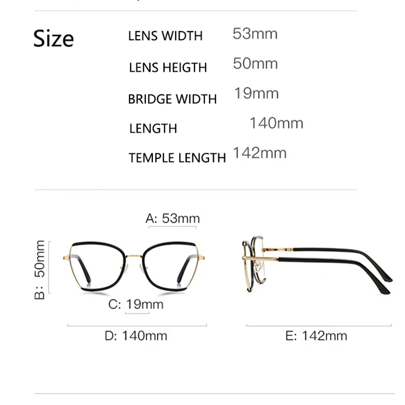 Vabbon Высококачественные модные женские ультра-прозрачные Tr с большой оправой и защитой от синего света, очки по рецепту, очки для чтения при близорукости, фотохромные очки 3158