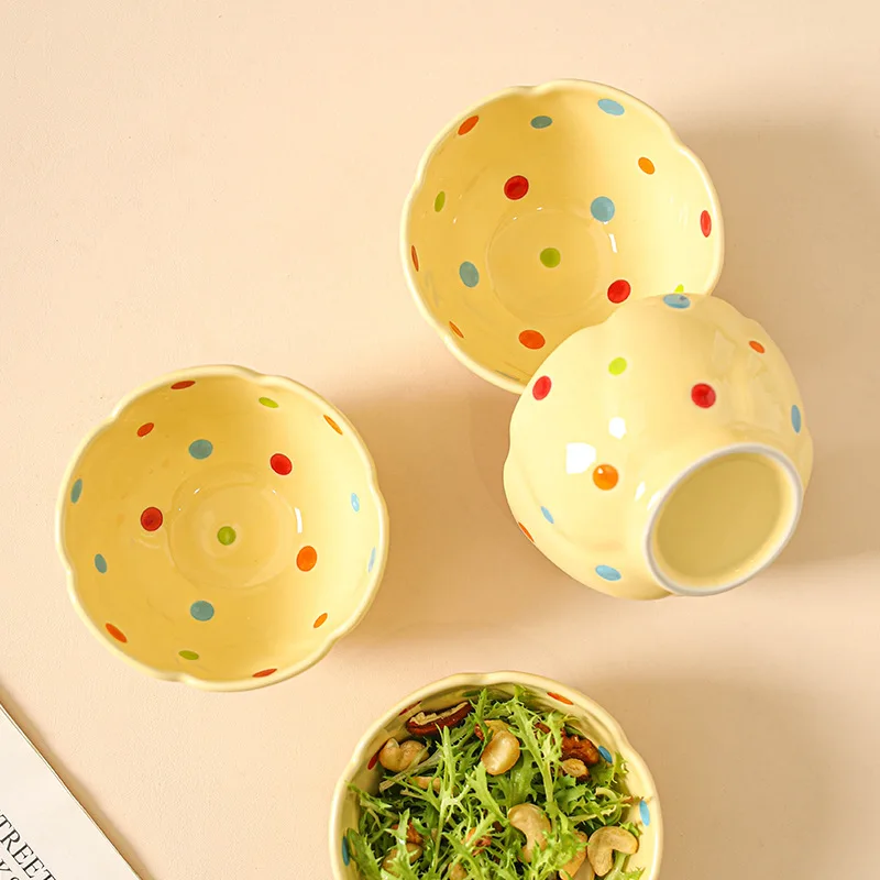 Colorful Polka Dot …