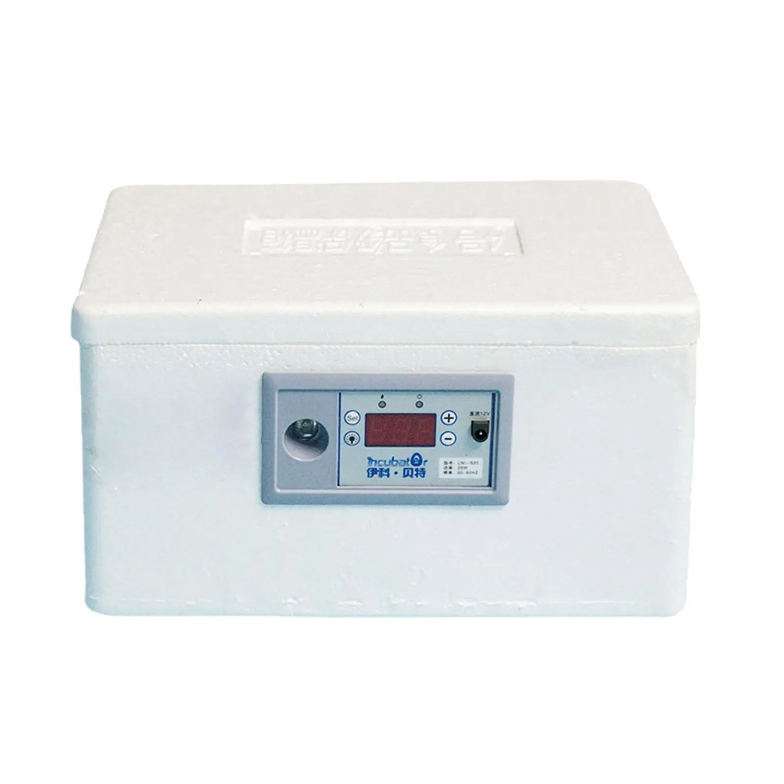 Foam Egg Incubator with Temperature Humidity Control Automatic Hatching Machine for Poultry Ducks Birds Quail