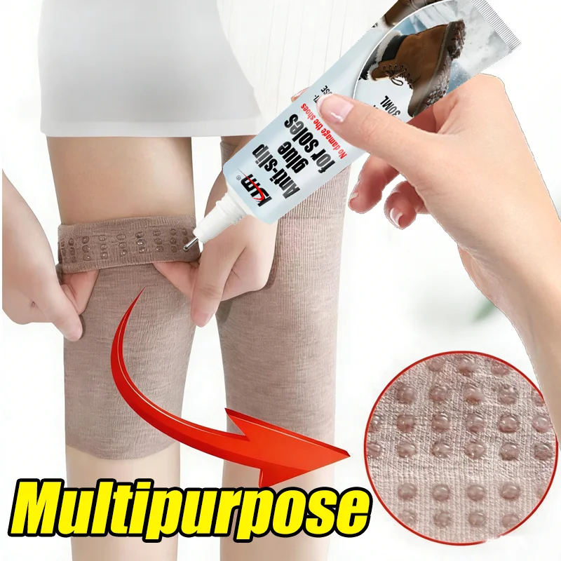 Non-Slip Shoe Sole Glue, 30ml, High-Strength Adhesive for Winter, Efficient and Long-Lasting, Fast-Drying, Anti-Slip Solution