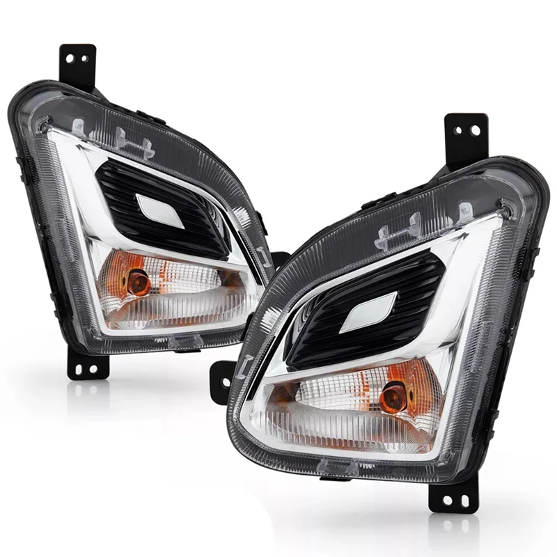 

AU04 -Car Front Bumper Turn Signal Light W/O Fog Lamp For Chevy Equinox 2018-2021 W/ Halogen Light US