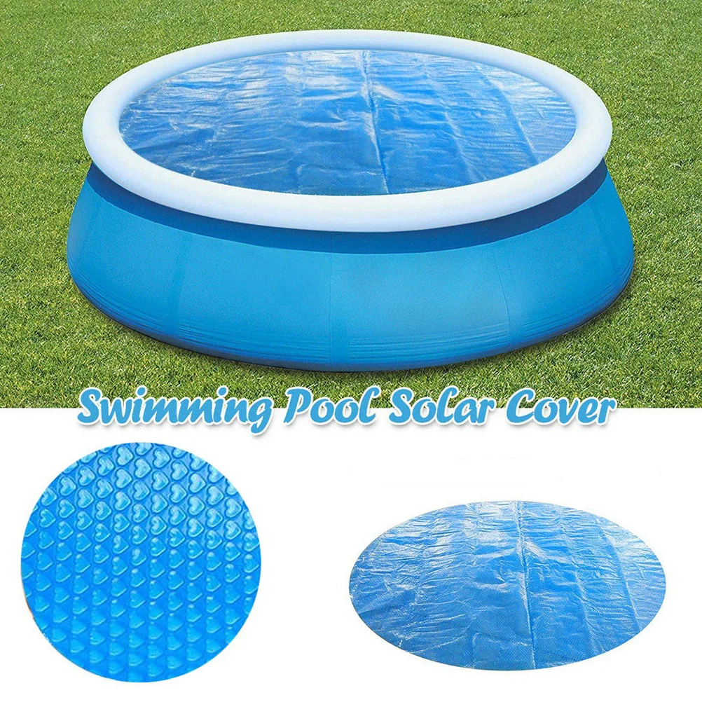 1Pcs Heat Insulation Pool Blanket 2.9m Blue Swimming Pool Cover Waterproof for Inflatable Frame Pools