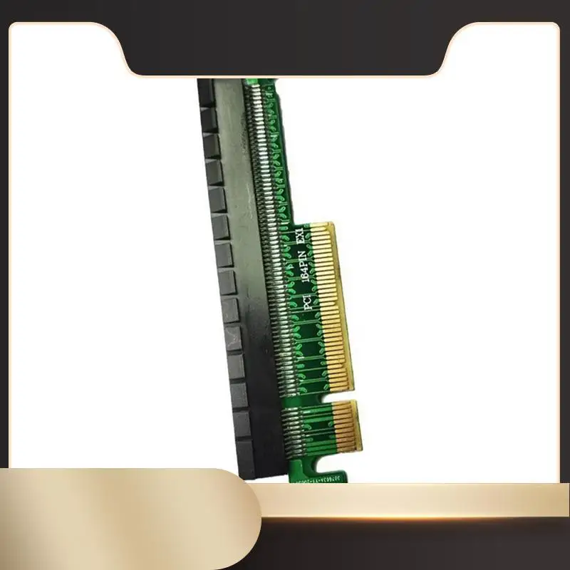 

Карта адаптера конвертера PCI-E 8X в PCI-E 16X Карта расширения PCI Express 8X на 16X для майнинга BTC Miner-N36R