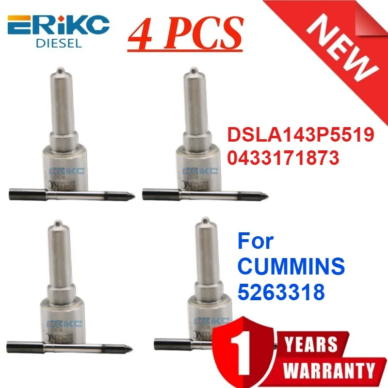 

DSLA143P5519 Дизельная форсунка 0 433 171 873 Диспенсер масла DSLA 143P 5519 для CUMMINS 5263318 Форсунка 0 445 120 255