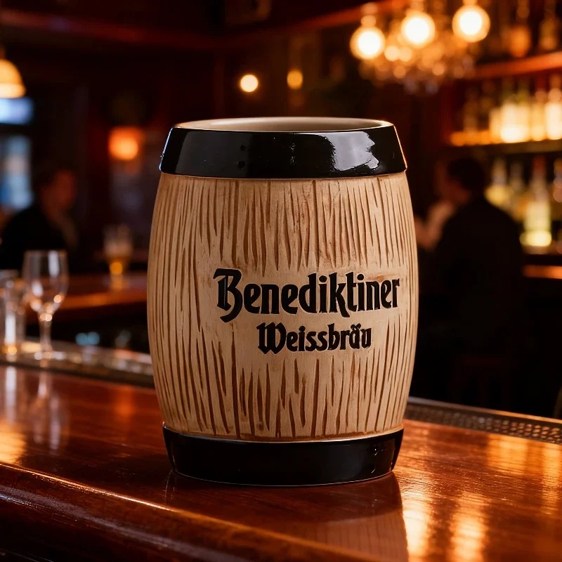 

Бочкообразная винная кружка Гавайская керамическая кружка Тики Подарок на Хэллоуин Пасхальный остров Кружки Тики Креативная коктейльная чашка для барных аксессуаров