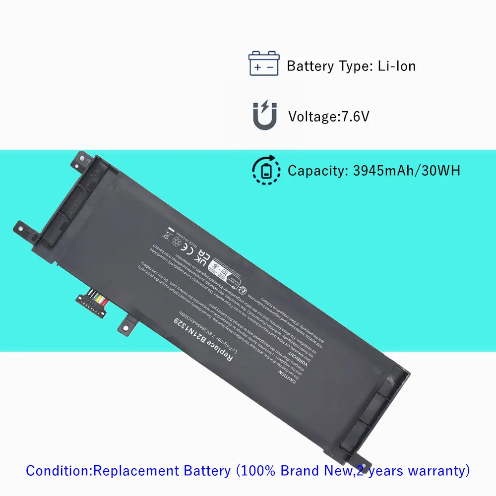 B21N1329 Laptop battery For Asus X453 D553M X553 F553M X403 X503M X503 F453 X403M F553 P553 X553M X553B D553 X453MA