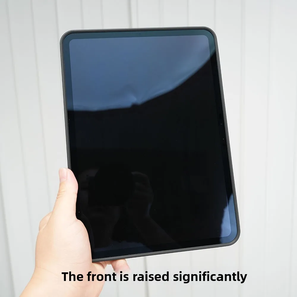 

iPadPro Inch 2024 Model Frosted Precision Hole Soft Ba Hard Anti-Bend Protective Case without Cover Two-In-One Mat...