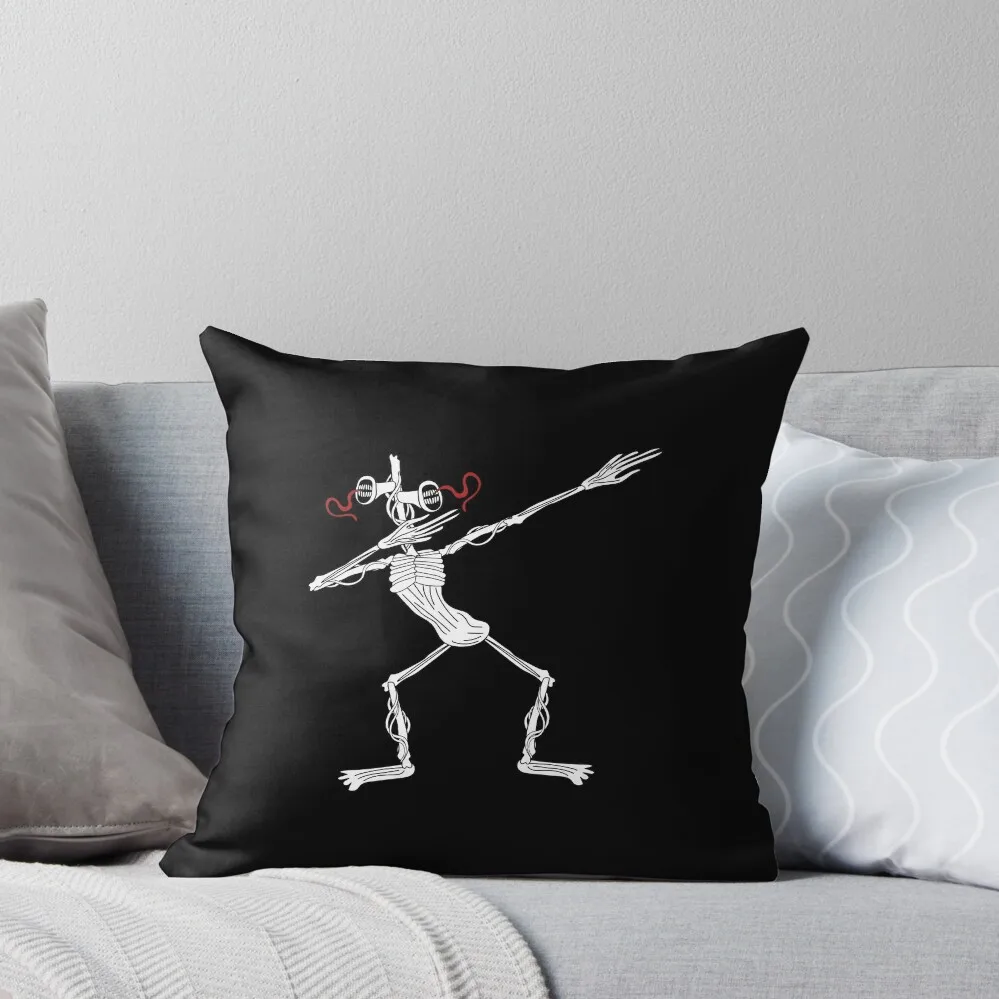 Siren Head (Dance) - Dabbing Throw Pillow Bed pillowcases Throw Pillow Covers Throw Pillow