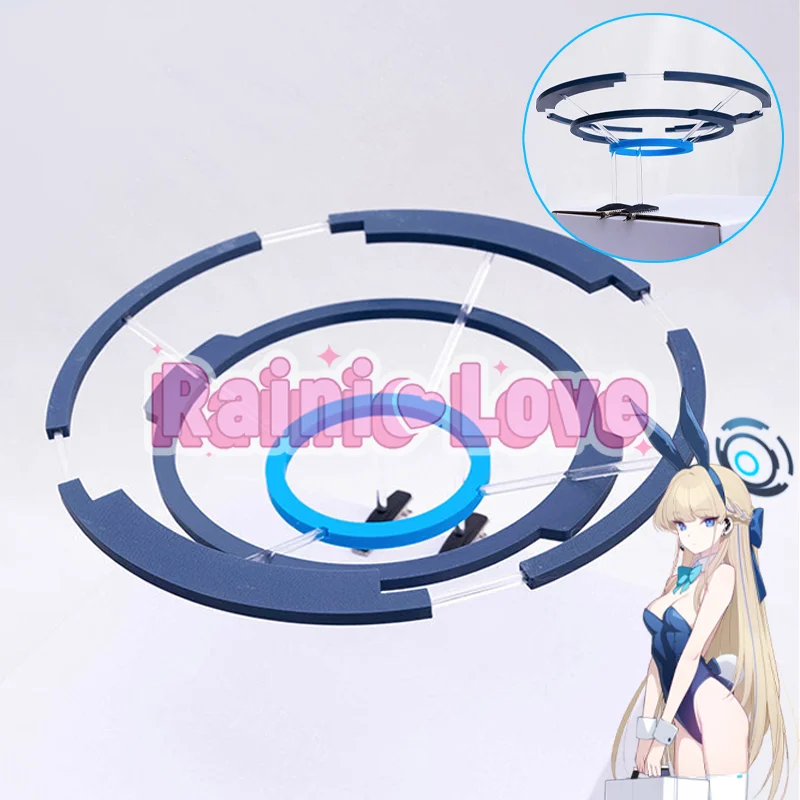 Accesorio de Cosplay de Asuma Toki del Juego Blue Archive, Halo de Asuma Toki para Fiesta de Halloween, para Mujeres Adultas
