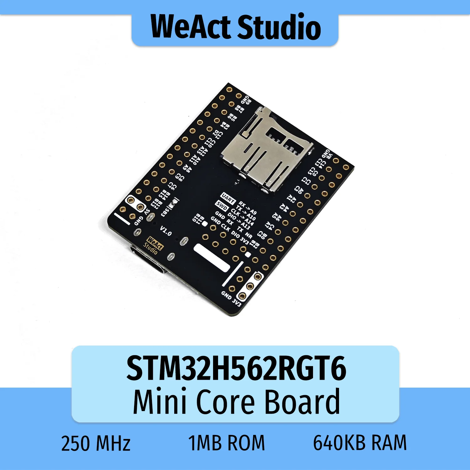 STM32H562RGT6 STM32H562RG STM32H562 STM32H5 ARM STM32 الحد الأدنى لوحة تطوير النظام لوحة تجريبية اللوحة الأساسية