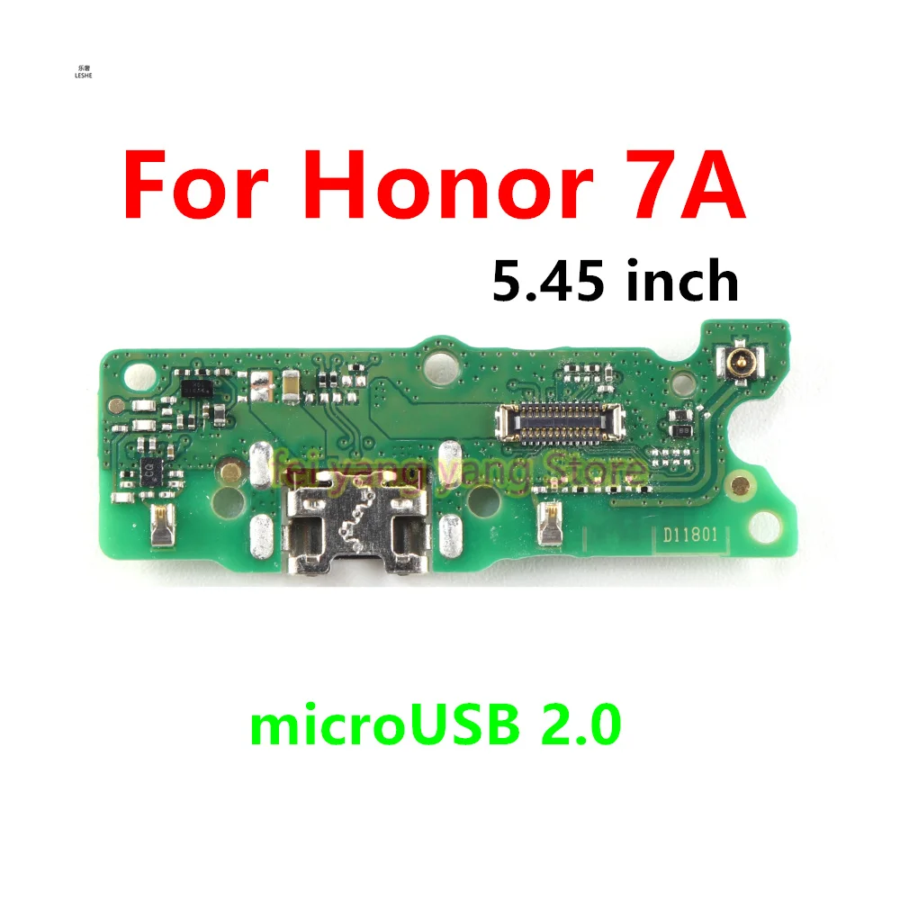 

USB Charger Dock Connector Board Fast Charging Port Flex Cable For Huawei Honor 7A 5.45 inch