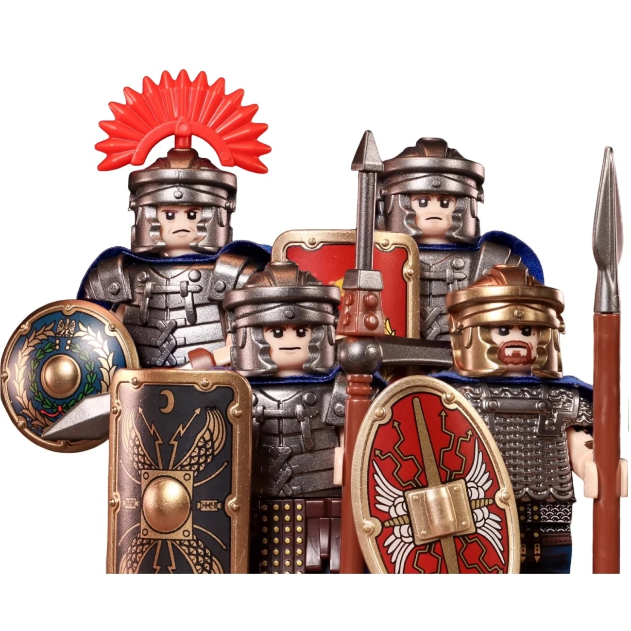 

Roman Empire Legion Reigns Building Blocks Gladiator Archer Soldier Mini Action Figure Toys