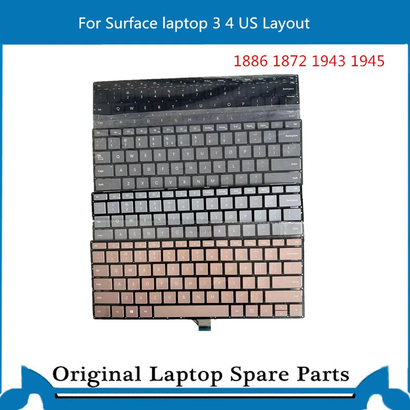 

US layout For Surface Laptop 3 Laptop 4 Keyboard 1886 1872 1943 1945 15inch 13.5inch QWERTY