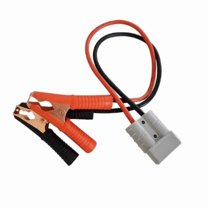 50A High Current Quick Connect Extension Cord 12AWG 1.5M Power Cable with Alligator Clips for Charging