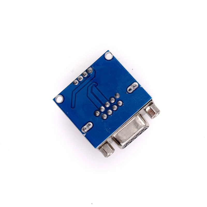 MAX3232 RS232 To TTL 3.3V-5.5V Female Serial Port Converter Module Board DB9 Connector Using MAX232 Support TX RX VCC GND