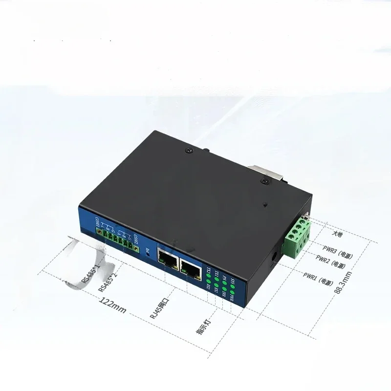 1pcs Profinet to Modbus485 RTU Bus Gateway/10-channel Synchronous Acquisition/fast/no Programming