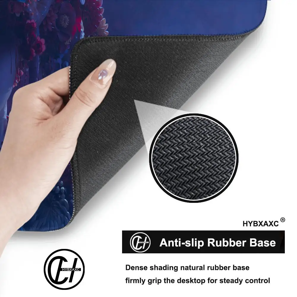 Alfombrilla de ratón de juego s-silent Hill f Horror, antideslizante, gruesa, grande, Lockedge de escritura, cojín para juegos de estudiantes de oficina