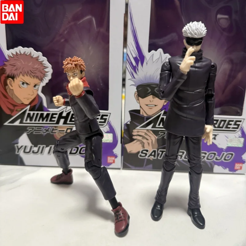 

Оригинальная фигурка Bandai Jujutsu Kaisen 17 см: Годжо Сатору, Итадори Юдзи, Фушигуро Мегуми – Аниме-фигурка, игрушка, подарок на день рождения