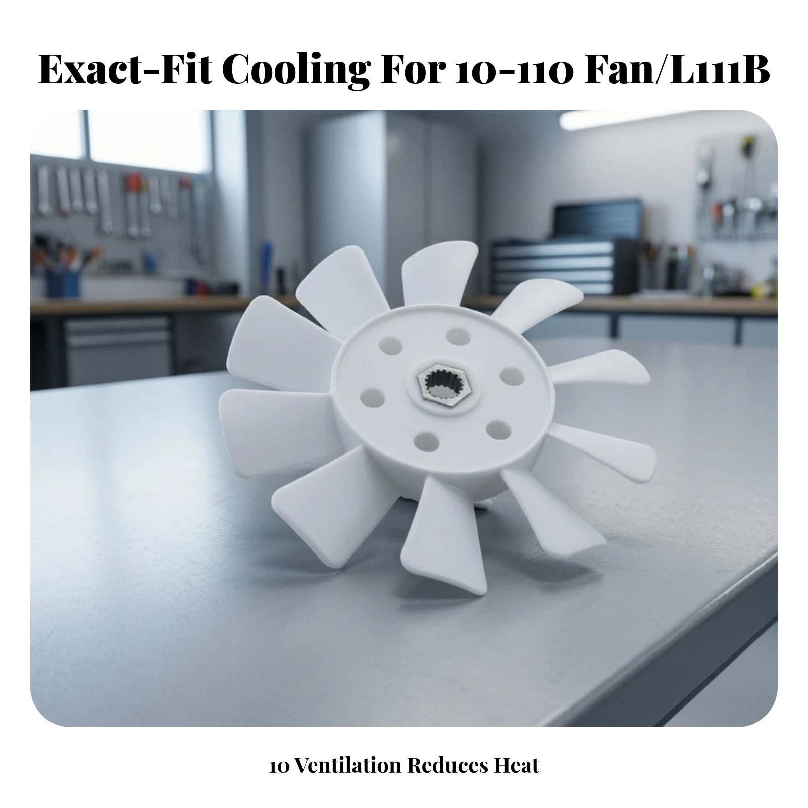Drive System Cooling Fan Direct Replacement Drive System Cooling Fan Blade Part Overheating Avoidance Slim