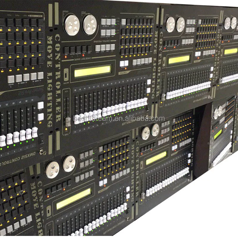 2025 أحدث وحدة تحكم الإضاءة المتحركة Dmx fox 1024s وحدة تحكم الإضاءة Dj