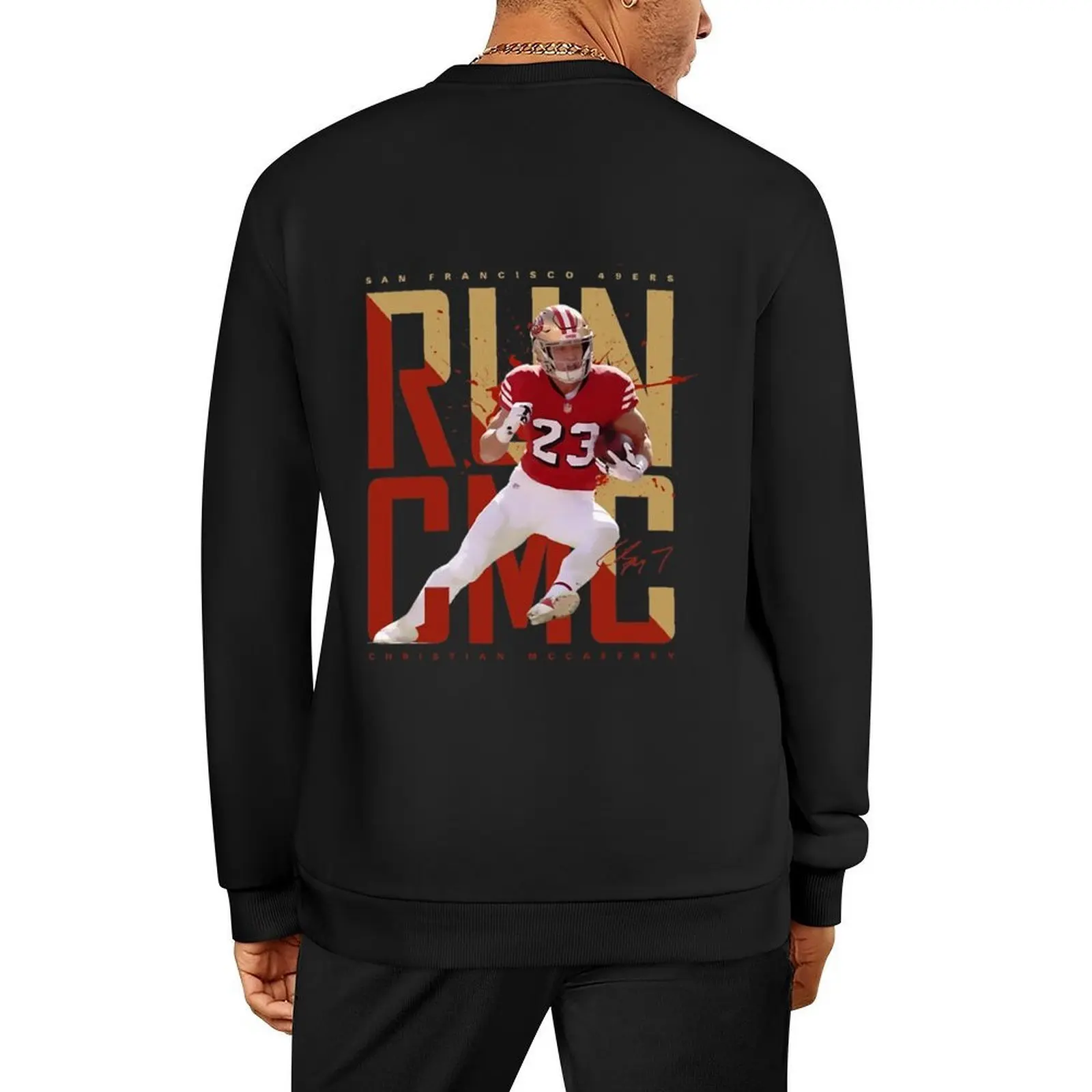 

Chrístìán sport McCáffrèy 49ers Pullover men clothes men wear men's winter sweater clothes for men sweatshirt for