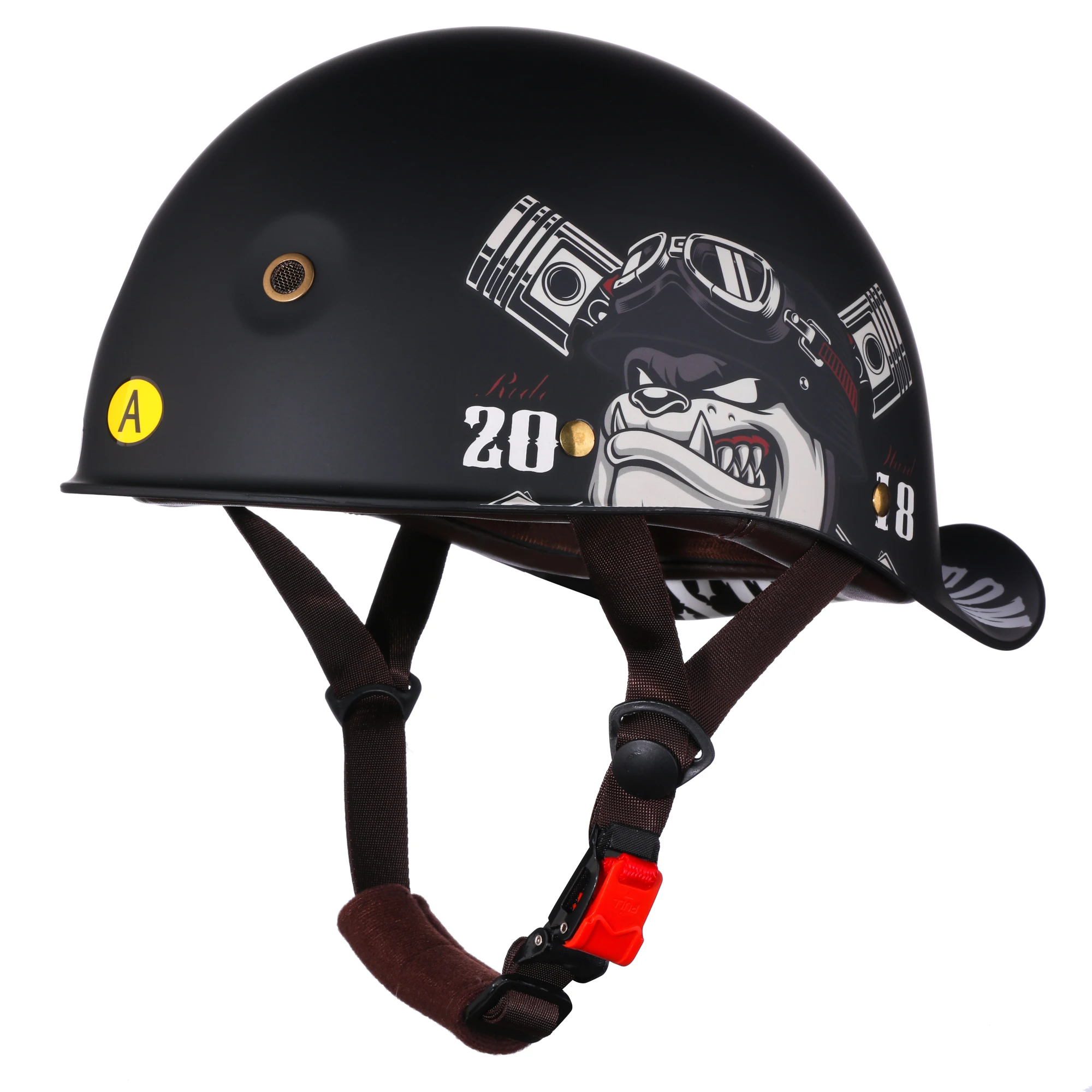ls2 bagger helmet - Half Helmet 2 shell sizes (XS Bagger Motorcycle Helmet Ls2 Bagger