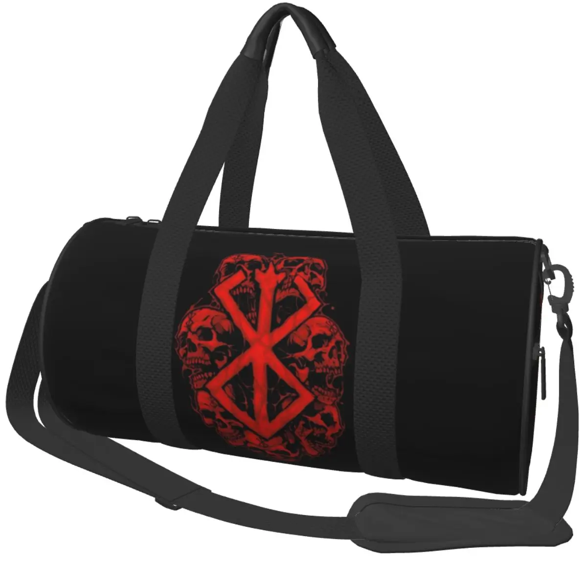 

Gym Bag Japan Anime Bereserk Sports Bag with Shoes Mange Men's Oxford Design Handbag Colorful Travel Training Fitness Bag
