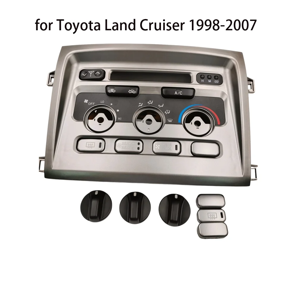 

Приборная панель автомобиля, внутренний кондиционер, панель управления кондиционером, кнопка регулировки сиденья для Toyota Land Cruiser 1998-2007 LC100