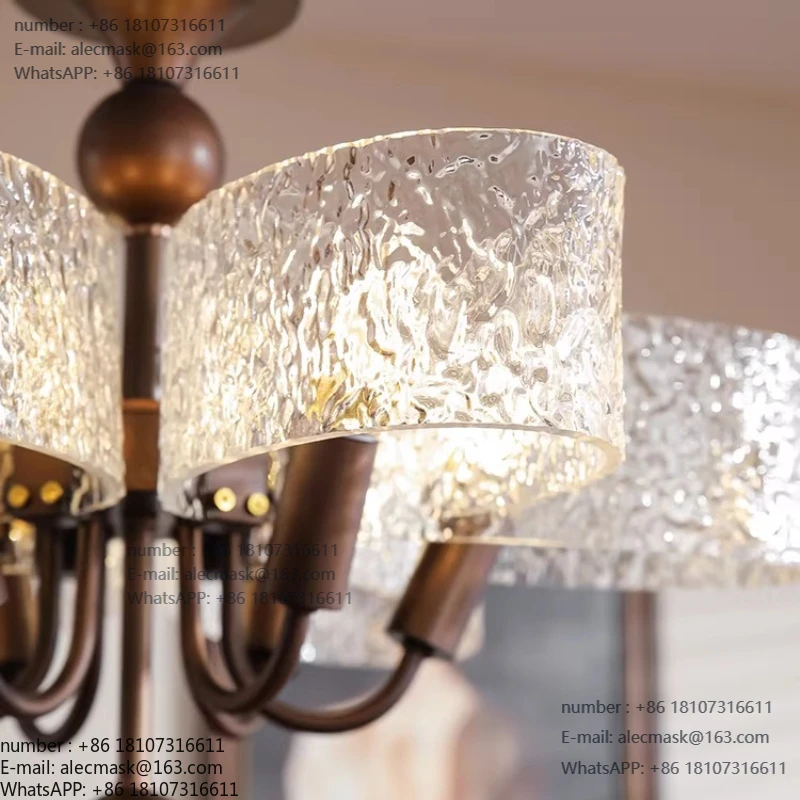 

Bedroom chandelier Chinese antique American retro restaurant French room lamp