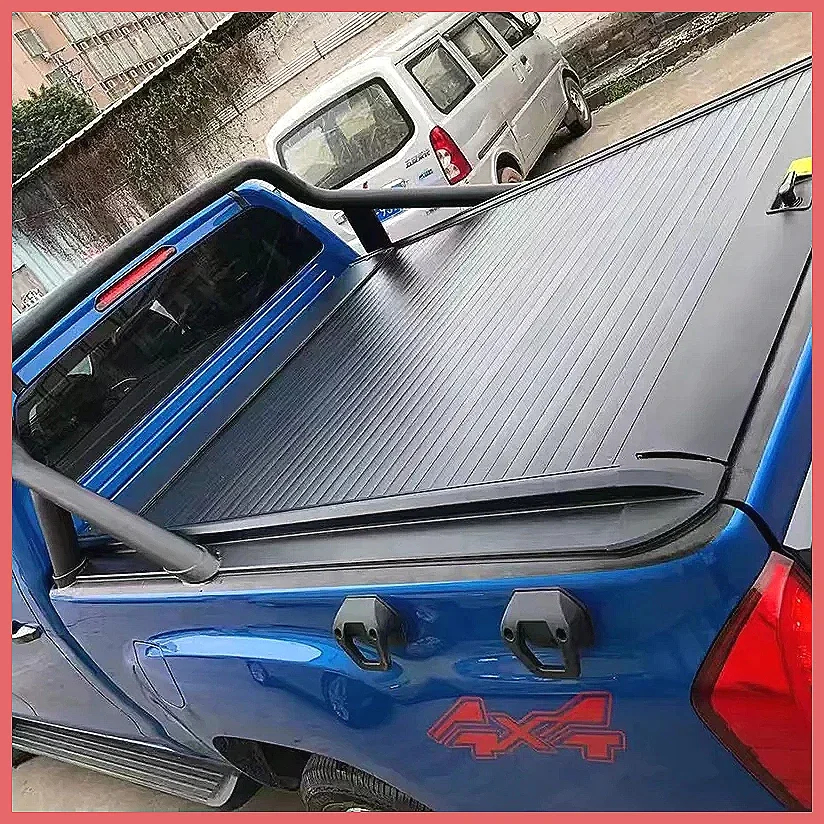 Electric Roller Shutter Tonneau Cover for Foton Tunland G7/G9/V7/V9/E3, Waterproof Truck Bed Cover