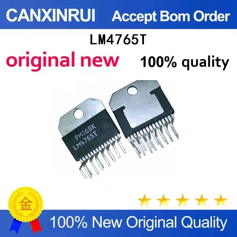 

(5-100 Pieces) Brand new original LM4765T LM4765T ZIP-15 audio amplifier chip IC