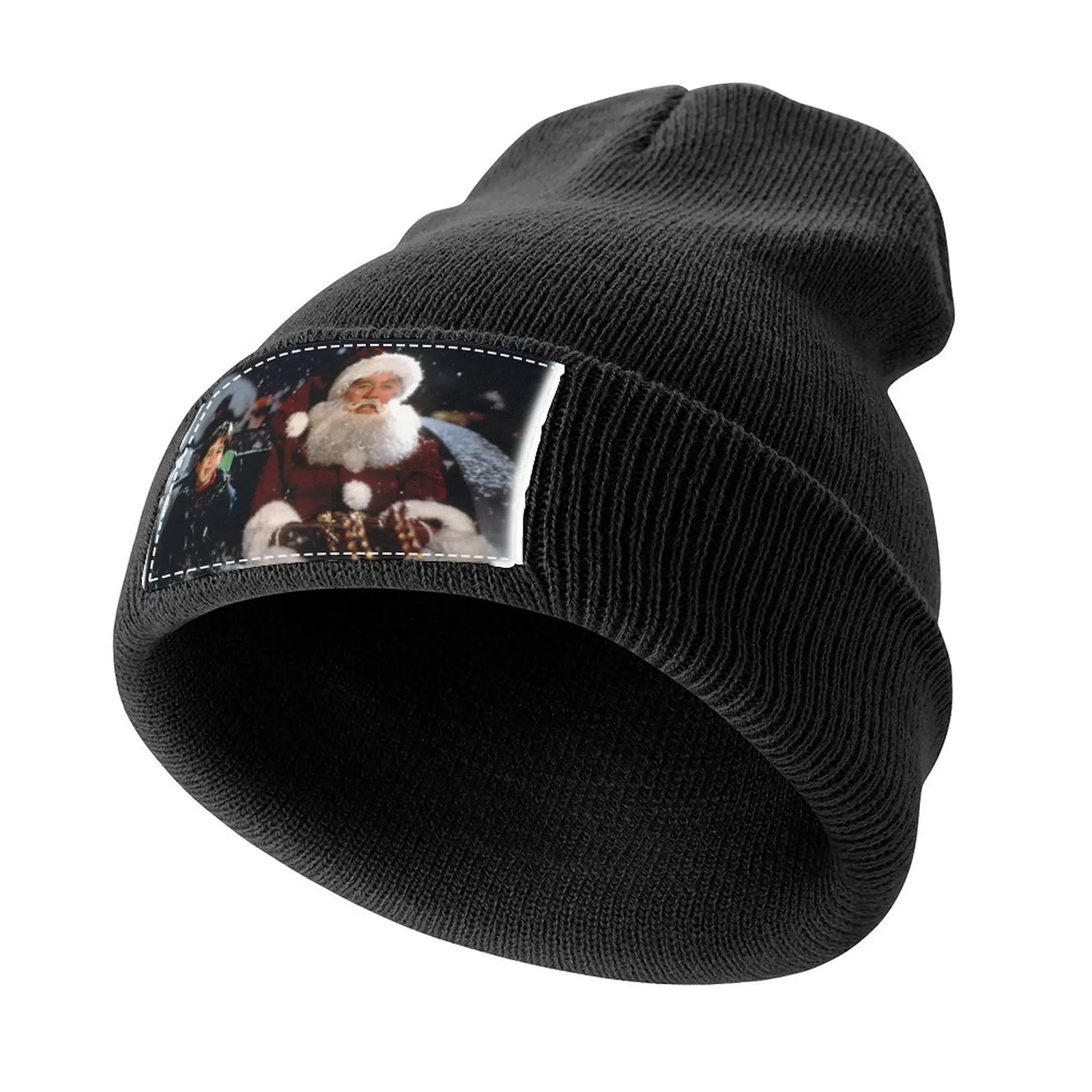 

The Santa Clause Today Feature Christmas Movie Knitted Cap Custom Cap Horse Hat Hats Woman Men's