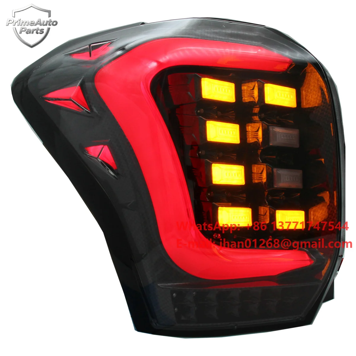 Car LED Tail Light Taillight for Subaru Forester 2013 2014 2015 2016 2017 2018 Rear Brake Light Reverse Lamp Turn Signal