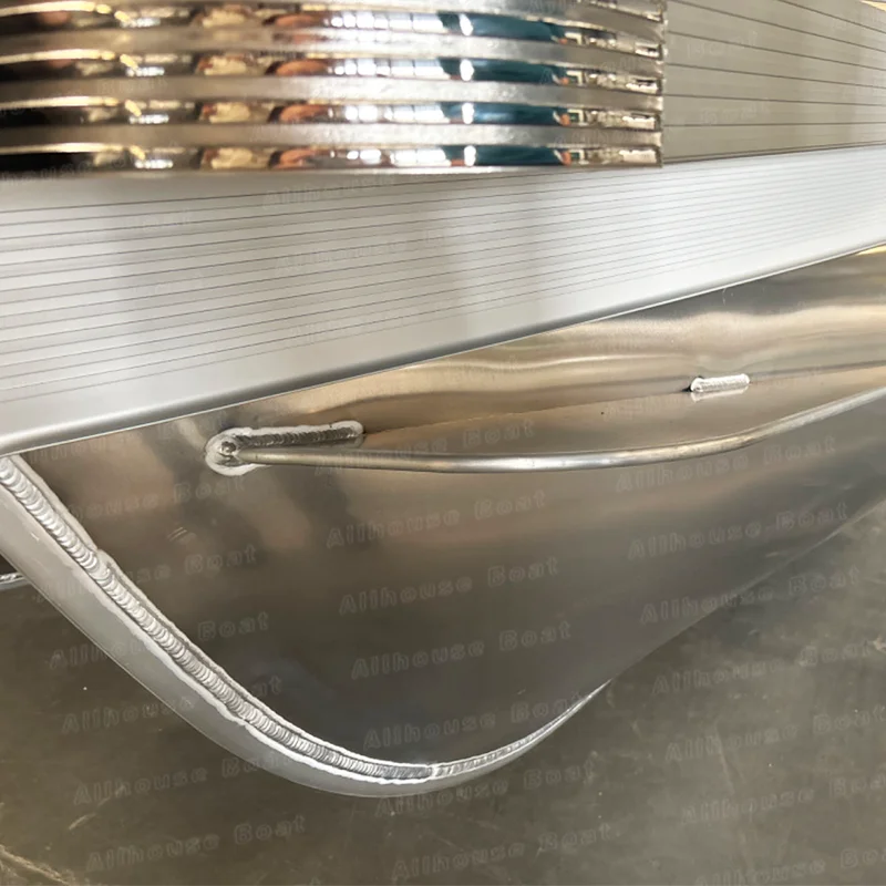 High Strength Marine Hardware 15Ft to 40Ft Boat Pontoon Float Tube Aluminium Pontoon Tubes