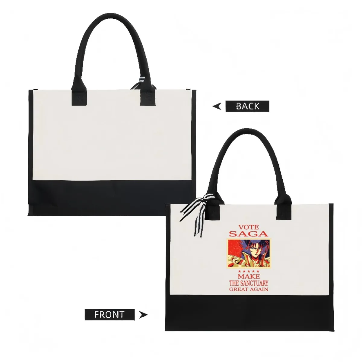 التصويت ساغا NeatoShop 2026 وصول جديد موضة عملية واسعة قابلة لإعادة الاستخدام حمل حقيبة نمط طباعة 2 لهجة الثقيلة الكتف الكبير