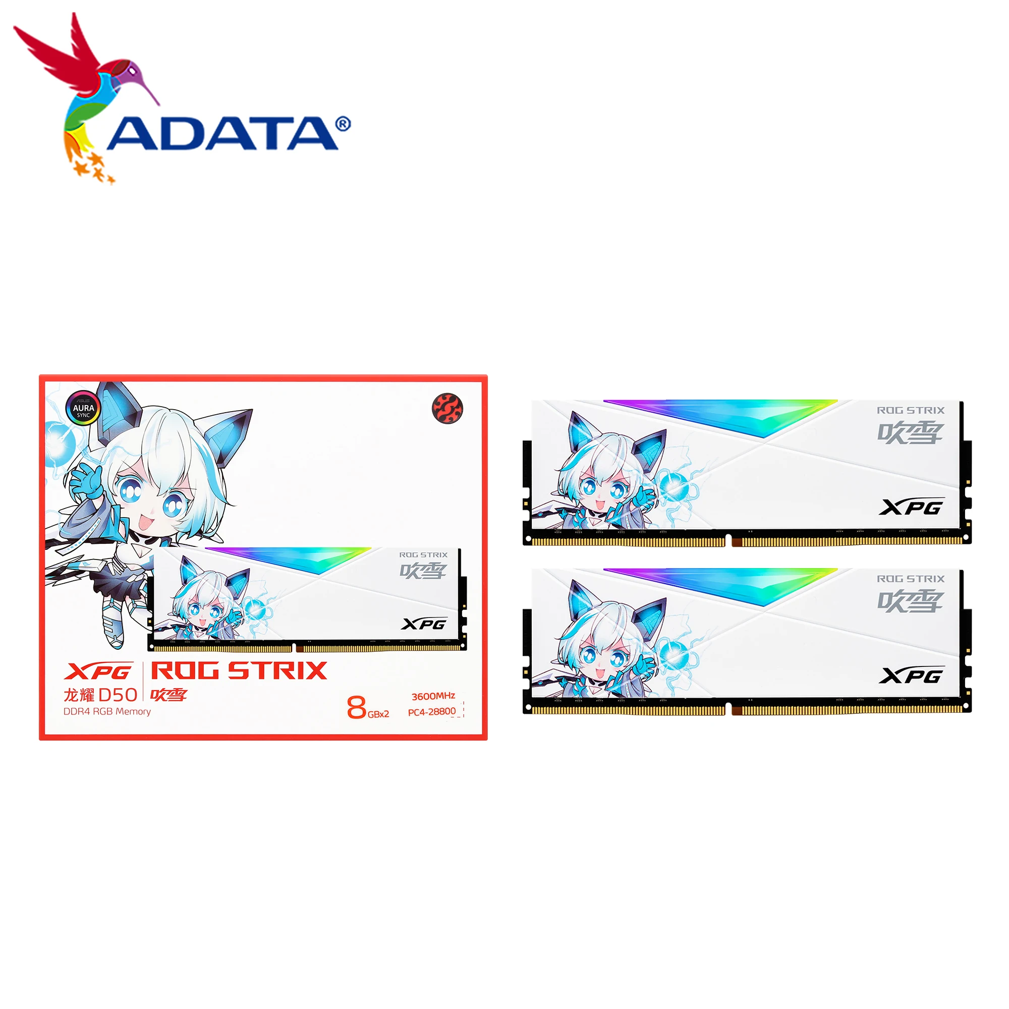 ADATA XPG LANCER D50 ROG STRIX DDR4 RGB Memory Module 3600MT/s