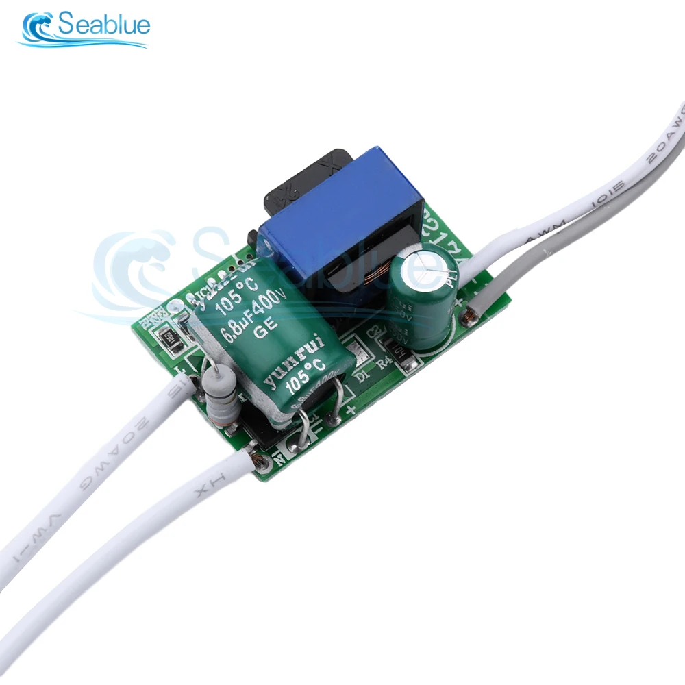 LED Driver Power Supply AC 185-265V To DC 24-82V 8-24W DC 70-125V 24-36W For LED Ceiling Light Driver Power Supply Module