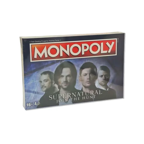 Hasbro Monopoly Supernatural Join The Hunt Edition Property Trading Board Game for 2-6 Players