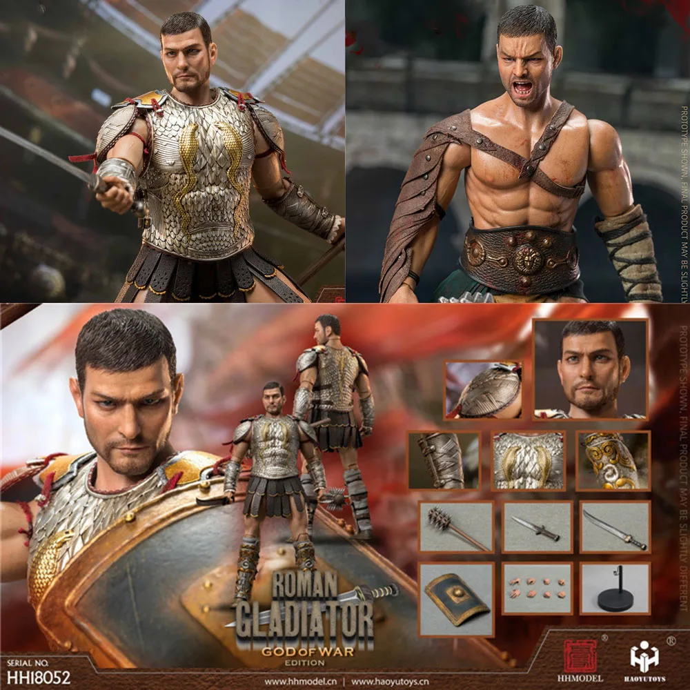 

1/6 Roman Gladiator Imperial Legion Heroes On The Battlefield Full Set 12" Action Figure Body Best Gift Hhmodel Hh18052 Hh18053