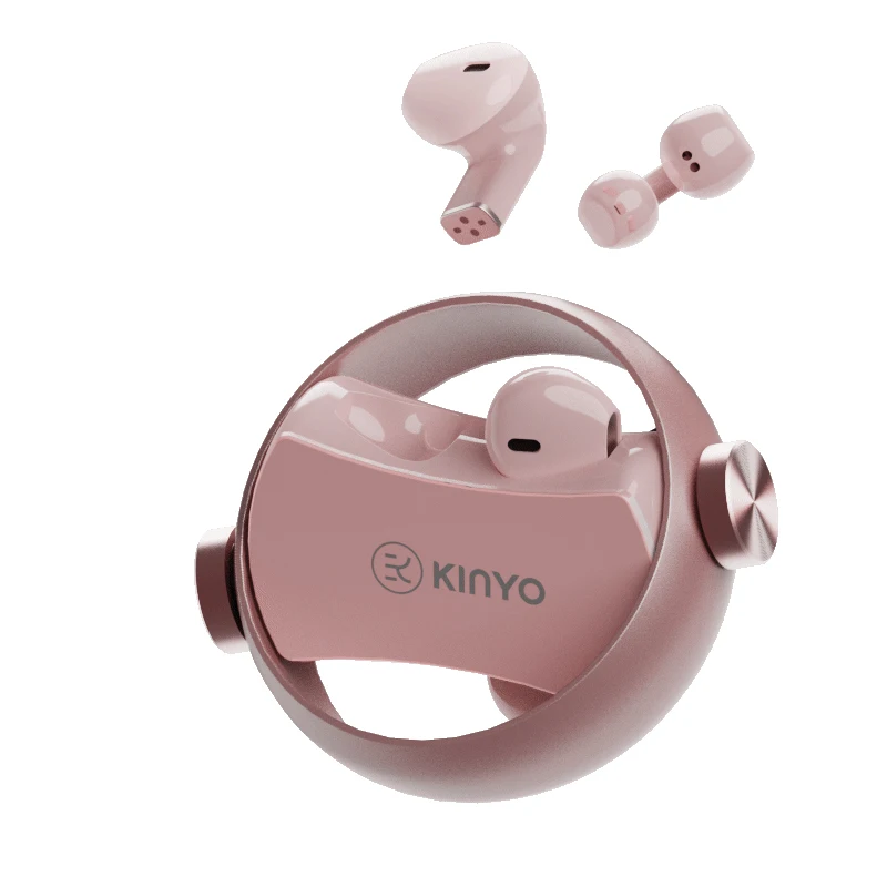 Kinglucky A20 หูฟังคู่ หูฟังไร้สาย True Bluetooth5.3 หูฟัง อายุการใช้งานแบตเตอรี่สูง ชนิดใส่ในหู ชนิดคลิปหนีบหู