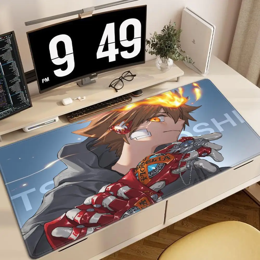 

Katekyo Hitman Reborn Computer Mouse Pad Gamer Rubber Mat Diy Deskpad Setup Gamer Accessories Non-slip Table Pads Pc Gaming Mice