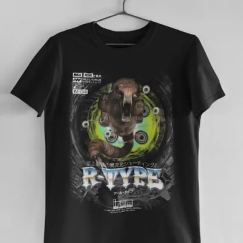 R-Type Unisex T-Shirt  Katoh Naoyuki Shmup  Shooter  Shooting Game  STG