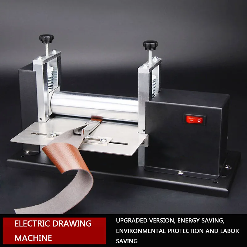 

220V electric hand-operated small leather stripping machine pressing machine small leather laminating machine