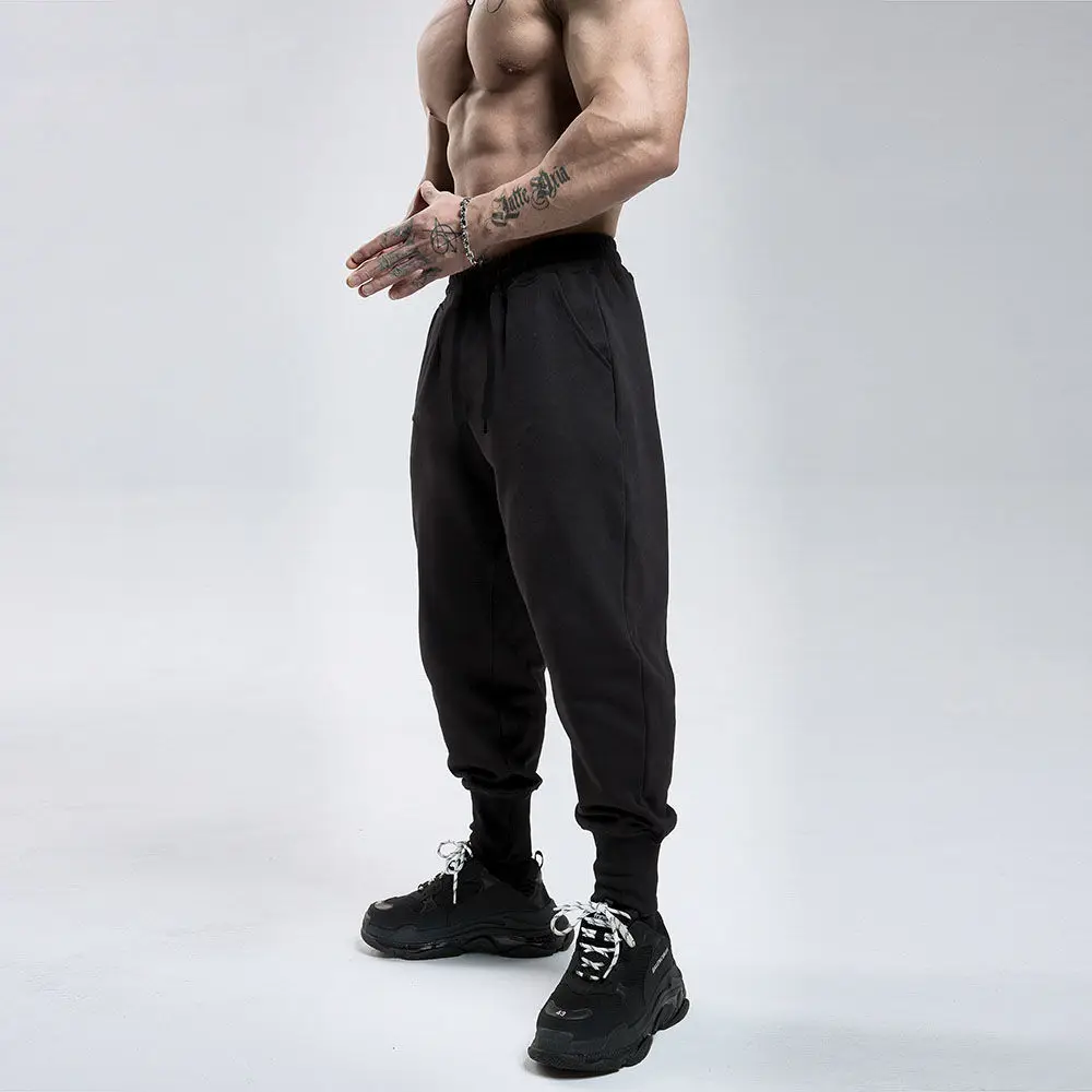 Stretch Sweatpants Men's Threaded Trousers Basketball Training Pants Invisible Open Crotch Outdoor Sex Fitness Jogging Pant