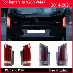Taillights For Benz Vito W447 V-class V260 V220 V250 2014 - 2021 Taillight LED Tail Lights Rear Lamps Full LED Brake Lamp